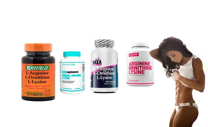 Arginine ornithine lysine