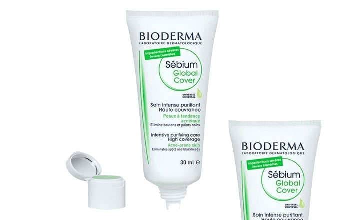 Bioderma Sebium Global to eliminate acne and pimples Bioderma sebium global for acne removal