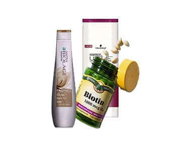 Differences between biotin shampoo and tablets