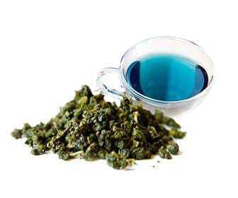 How to prepare blue tea