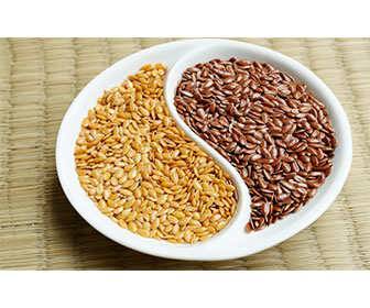 Differences between brown and golden flax seeds