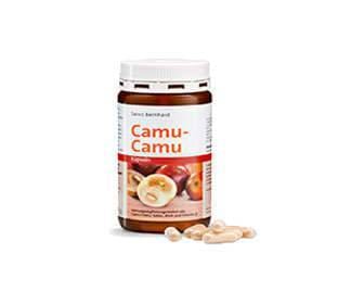 Camu camu capsules of Myrciaria dubia extract