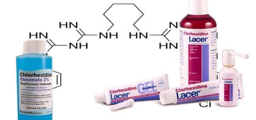 Chlorhexidine digluconate and Gluconate mouthwash and spray for wounds