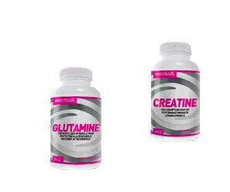 Glutamine creatine capsules