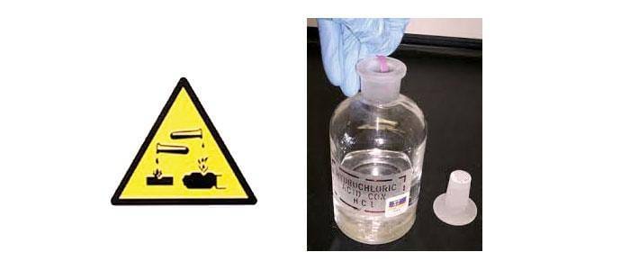 Hydrochloric acid: uses, properties, and function in the stomach Physical and chemical properties of hydrochloric acid