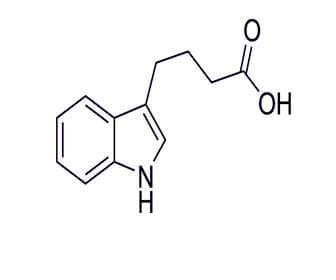 Indolebutyric acid IBA formula and chemical structure