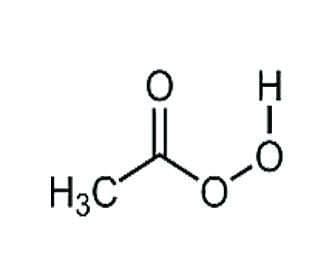 Acetic Acid, uses and formula for sterilization and disinfection Formula of peracetic acid or peroxyacetic acid