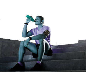 Taking glutamine amino acid