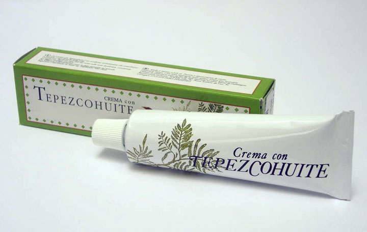 Tepezcohuite ointment cream