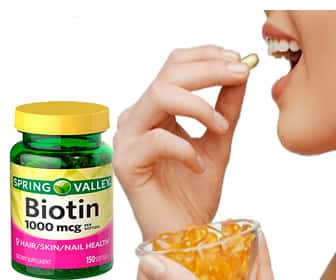 Taking vitamin H and zinc