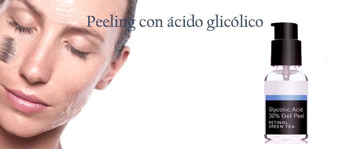 Peeling con ácido glicólico