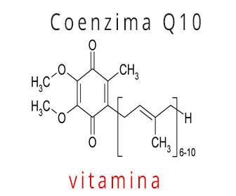 coenzima 10 o vitamina, estructura