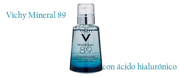 Crema con ácido hialurónico Vichy Mineral 89
