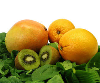 frutas con hierro