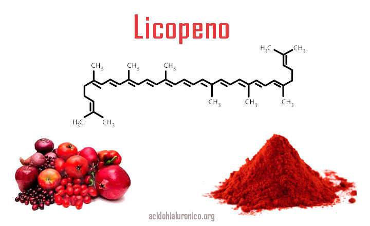 licopeno natural propiedades y formula química