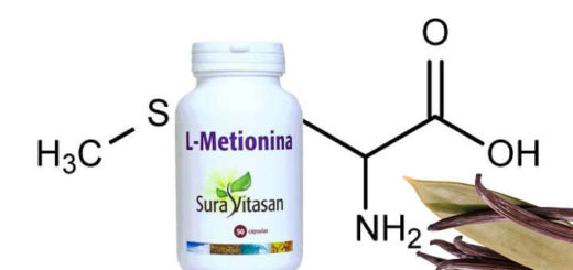 Propiedades de metionina en alimentos y cápsulas