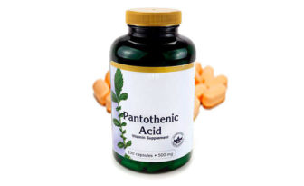 ácido pantoténico función