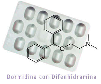 pastillas para dormir con Difenhidramina