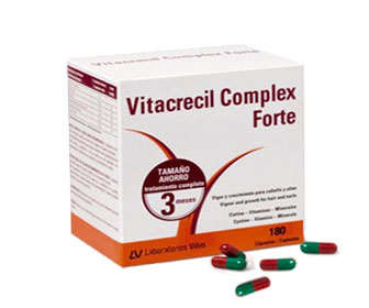 vitacrecil complex forte 180 capsulas